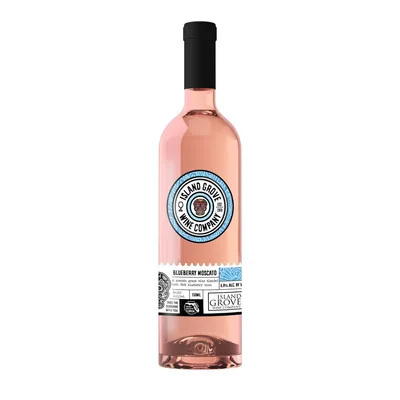 Island Grove Winery Blueberry Moscato Wine - 750ml Bottle