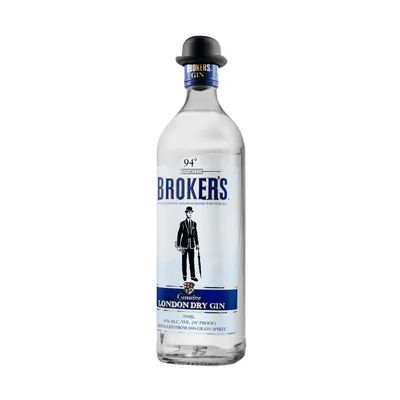 Broker's Premium London Dry Gin 750ml