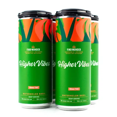 Fine Wunder Find Higher Vibes Watermelon Basil 10mg THC