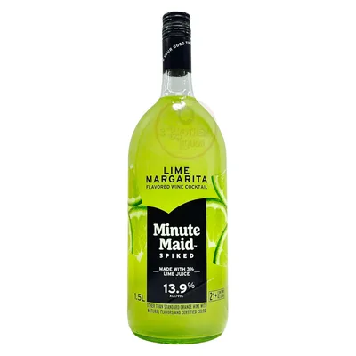 Minute Maid Wine Cocktail, Spiked, Lime Margarita