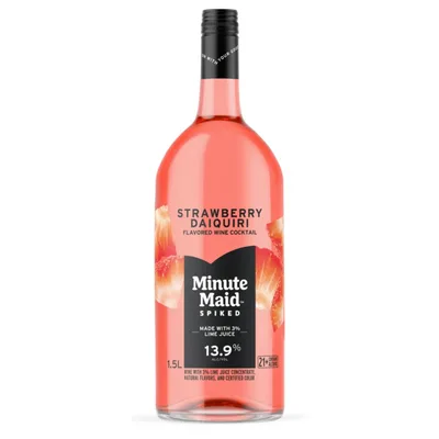 Minute Maid Spiked Strawberry Daiquiri Wine Cocktail