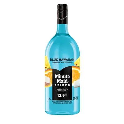 Minute Maid Spiked Blue Hawaiian
