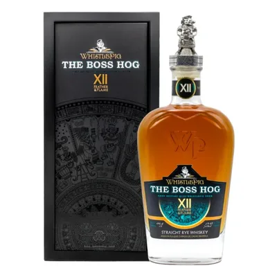 WhistlePig The Boss Hog XII Feather & Flame Straight Rye Whiskey 750ml