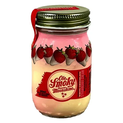 Ole Smoky White Chocolate & Strawberry Cream Moonshine