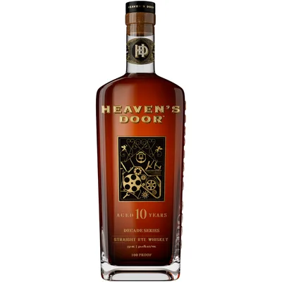 Heaven's Door Decade Series 10 Year Old Straight Bourbon Whiskey 750ml