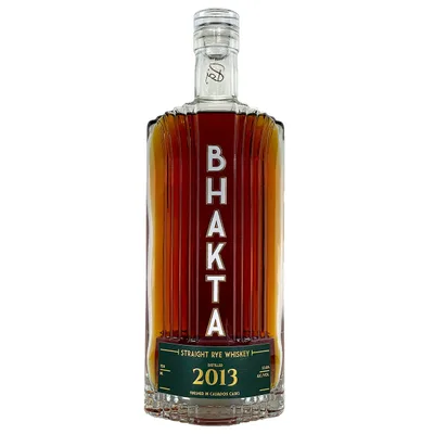 Bhakta 2013 Straight Rye Whiskey 750ml