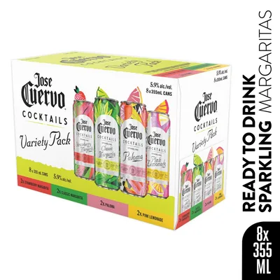 Jose Cuervo Sparkling Cocktails Variety Pack