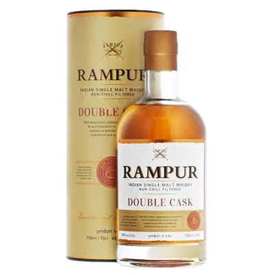 Rampur Indian Double Cask Single Malt Whisky