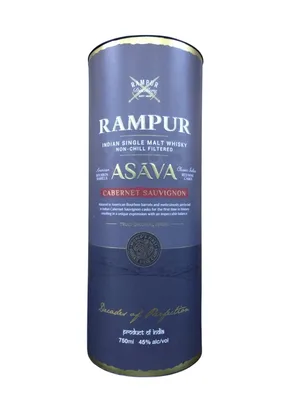 Rampur Asava Cabernet Sauvignon Indian Single Malt Whisky 750ml