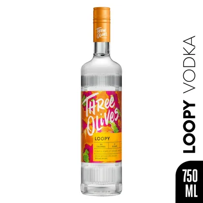 Three Olives Vodka, Loopy 750 Ml
