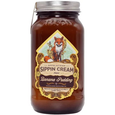 Sugarlands Shine Banana Pudding Appalachian Sippin' Cream 750 Ml