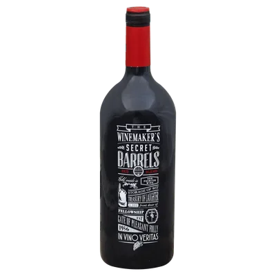 Winemakers Secret Barrels Wine, Red Blend 750 Ml