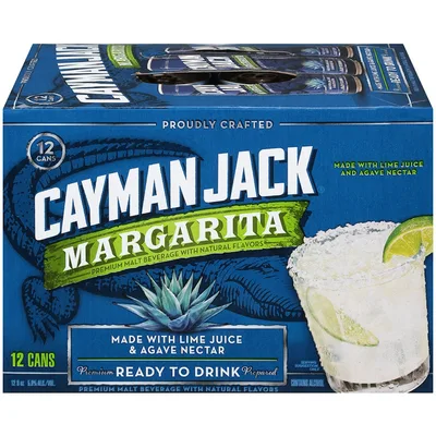 Cayman Jack Margarita Cocktail 12oz Cans