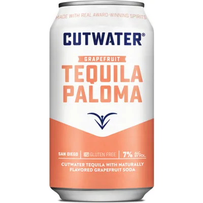 Cutwater Spirits Grapefruit Tequila Paloma Cocktail - 355ml Can