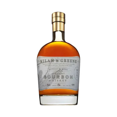 Milam & Greene Single Barrel Straight Bourbon Whiskey