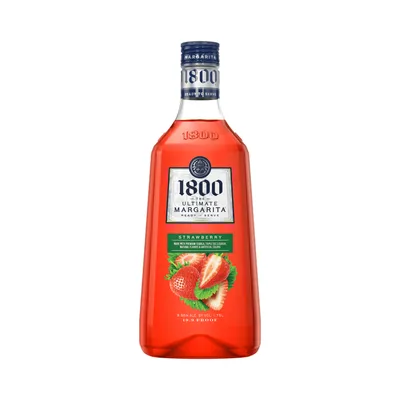 1800 Ultimate Strawberry Margarita Tequila 1750ml