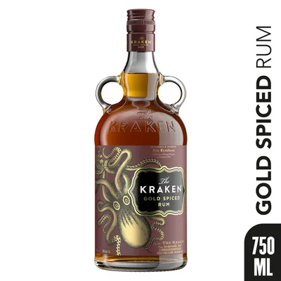 Kraken Gold Spiced Rum 750ml