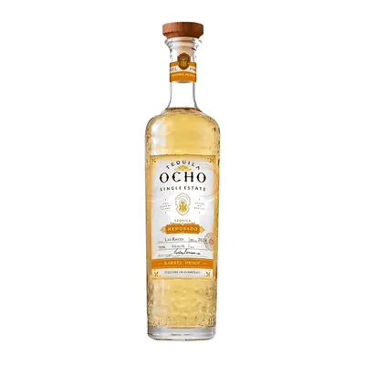 Tequila Ocho Reposado Barrel Proof Single Estate 750ml