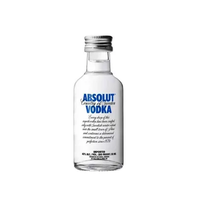 Absolut Vodka - 50ml Plastic Bottle