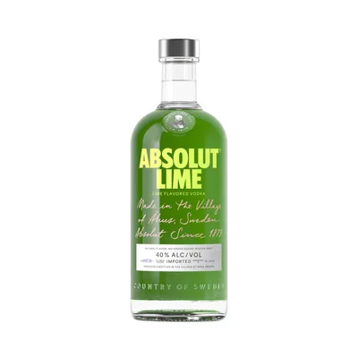 Absolut Vodka Lime 750 Ml
