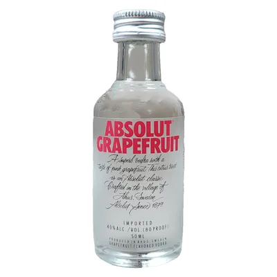 Absolut Grapefruit Vodka 50ml