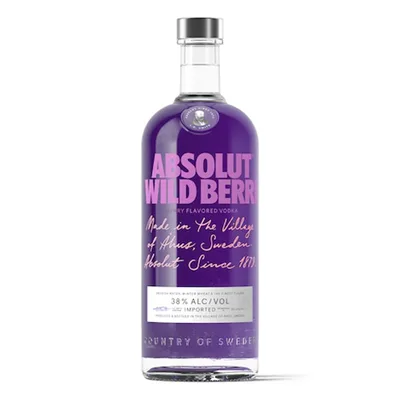 Absolut Wild Berry Vodka