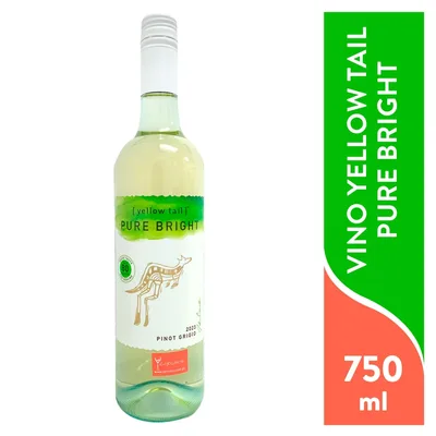Yellow Tail Pure Bright Pinot Grigio Wine - 750 Ml