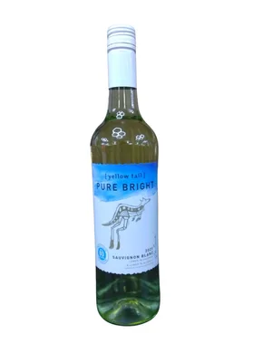 Yellow Tail Pure Bright Sauvignon Blanc White Wine - 750ml Bottle