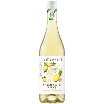 Yellow Tail Fresh Twist White Wine Tropical Pineapple 750ml