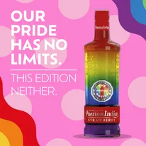Puerto De Indias Strawberry The Proud Bottle Gin 750 Ml