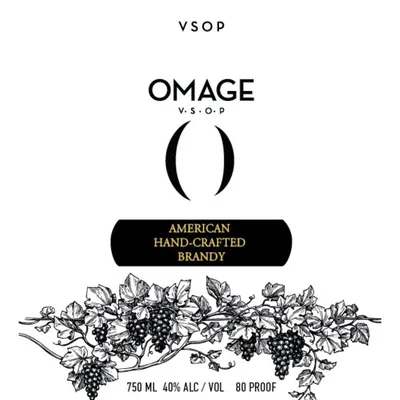 Omage VSOP Brandy 750ml
