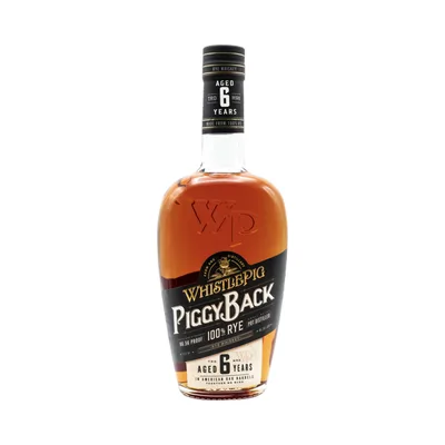 WhistlePig PiggyBack Rye Whiskey 6 Year Old 750ml