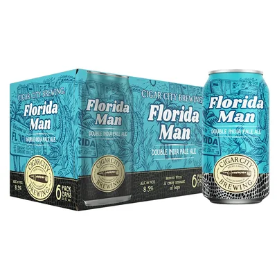 Cigar City Brewing Florida Man Double IPA Beer - 6pk/12 Fl Oz Cans