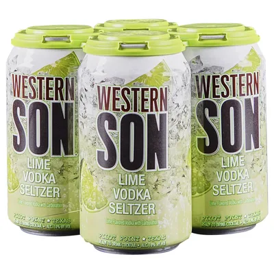 Western Son Premium Lime Vodka Seltzer