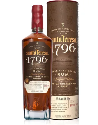 Santa Teresa 1796 Arabica Coffee Cask Finish Rum 750ml
