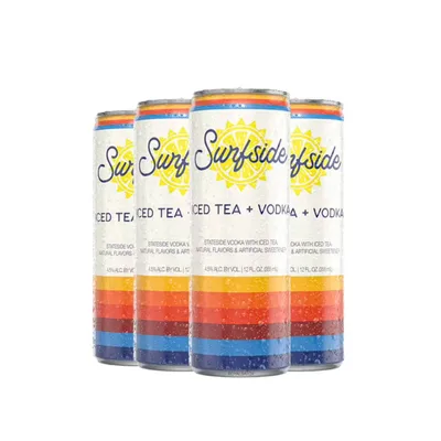 Surfside Iced Tea + Vodka 4pk Cans