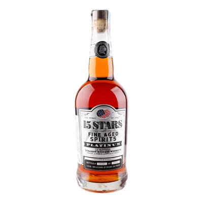 15 Stars Bourbon Platinum - 750ml