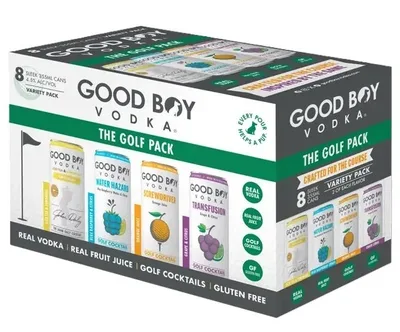 Good Boy Vodka Golf Pack Variety