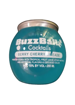 BuzzBallz Berry Cherry Limeade Cocktails 30 Proof