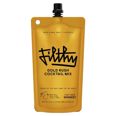 Filthy Gold Rush Cocktail Mix Pouch