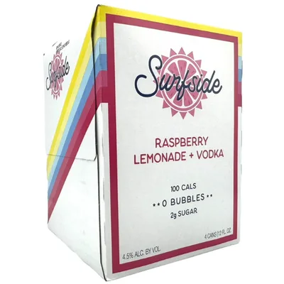 Surfside Raspberry Lemonade + Vodka