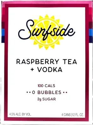 Surfside Raspberry Tea + Vodka
