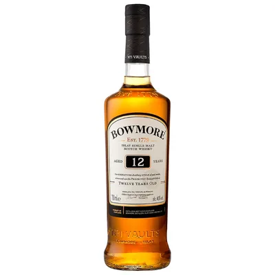 Bowmore 12 Year Old Islay Single Malt Scotch Whisky 750 Ml