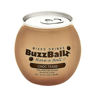Buzzballz Cocktails Chocolate Tease