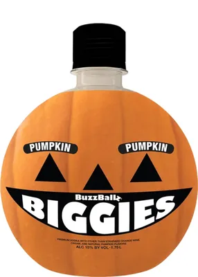 Buzzballz Biggies Pumpkin Pre-mixed Cocktails 1.75