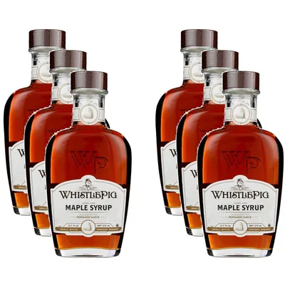 WhistlePig Rye Whiskey Barrel-Aged Organic Maple Syrup