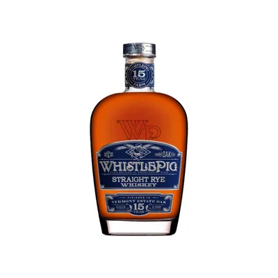WhistlePig 15 Year Old Vermont Estate Oak Straight Rye Whiskey
