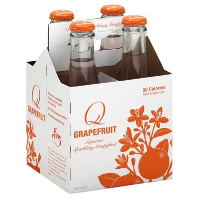Q Grapefruit, Spectacular, 4 Pack