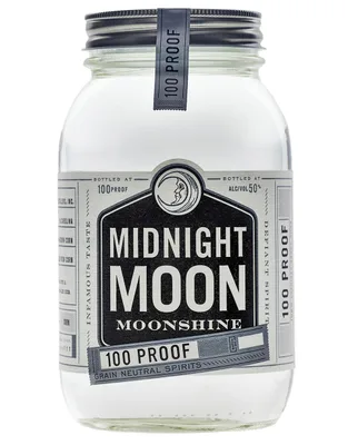 Midnight Moon 100 Proof Moonshine 750ml