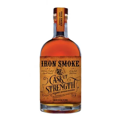 Iron Smoke Casket Strength Straight Bourbon Whiskey